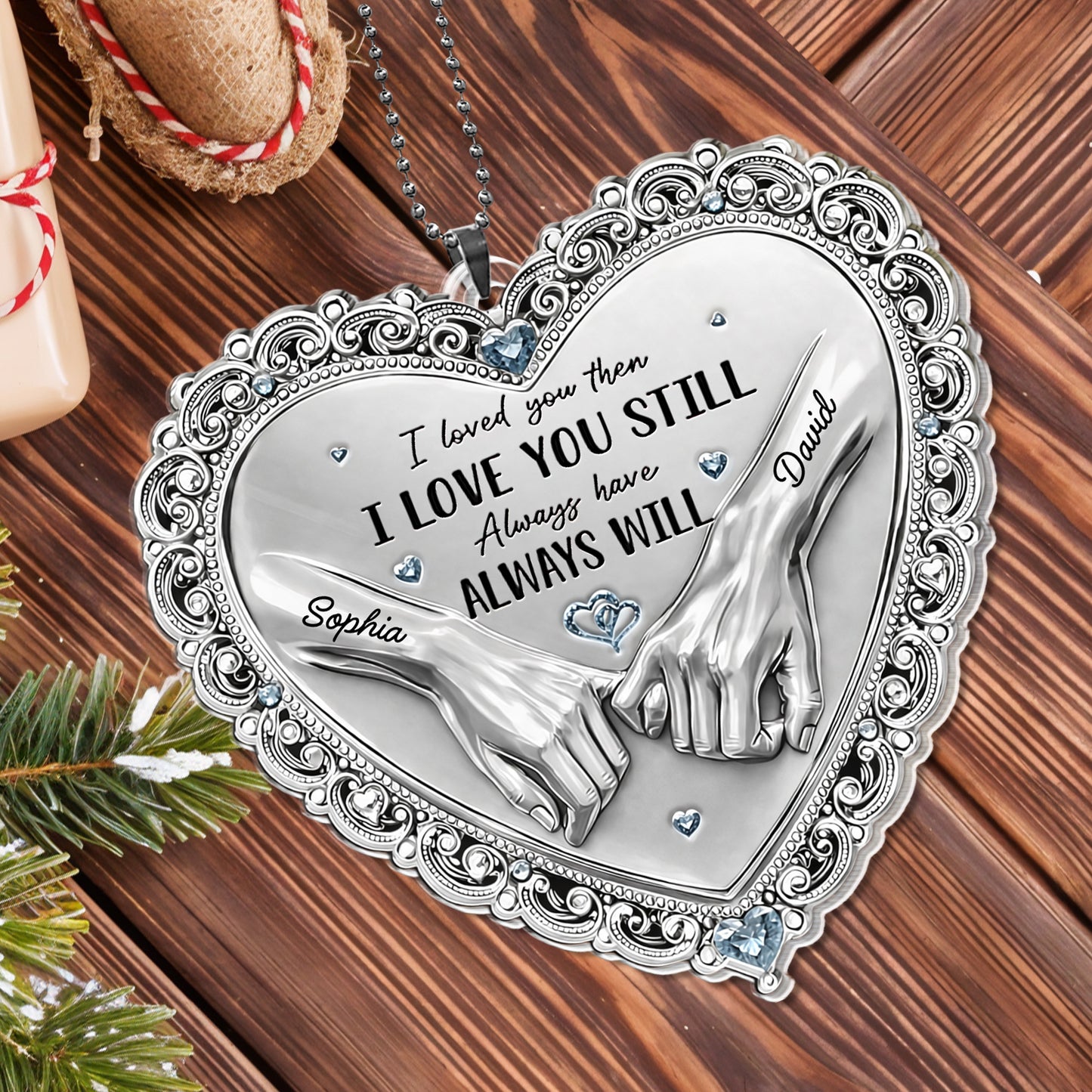 I Loved You Then I Love You Still Hands Heart