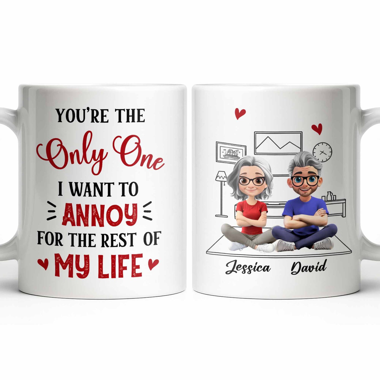 You're The Only One I Want To Annoy, Hearts