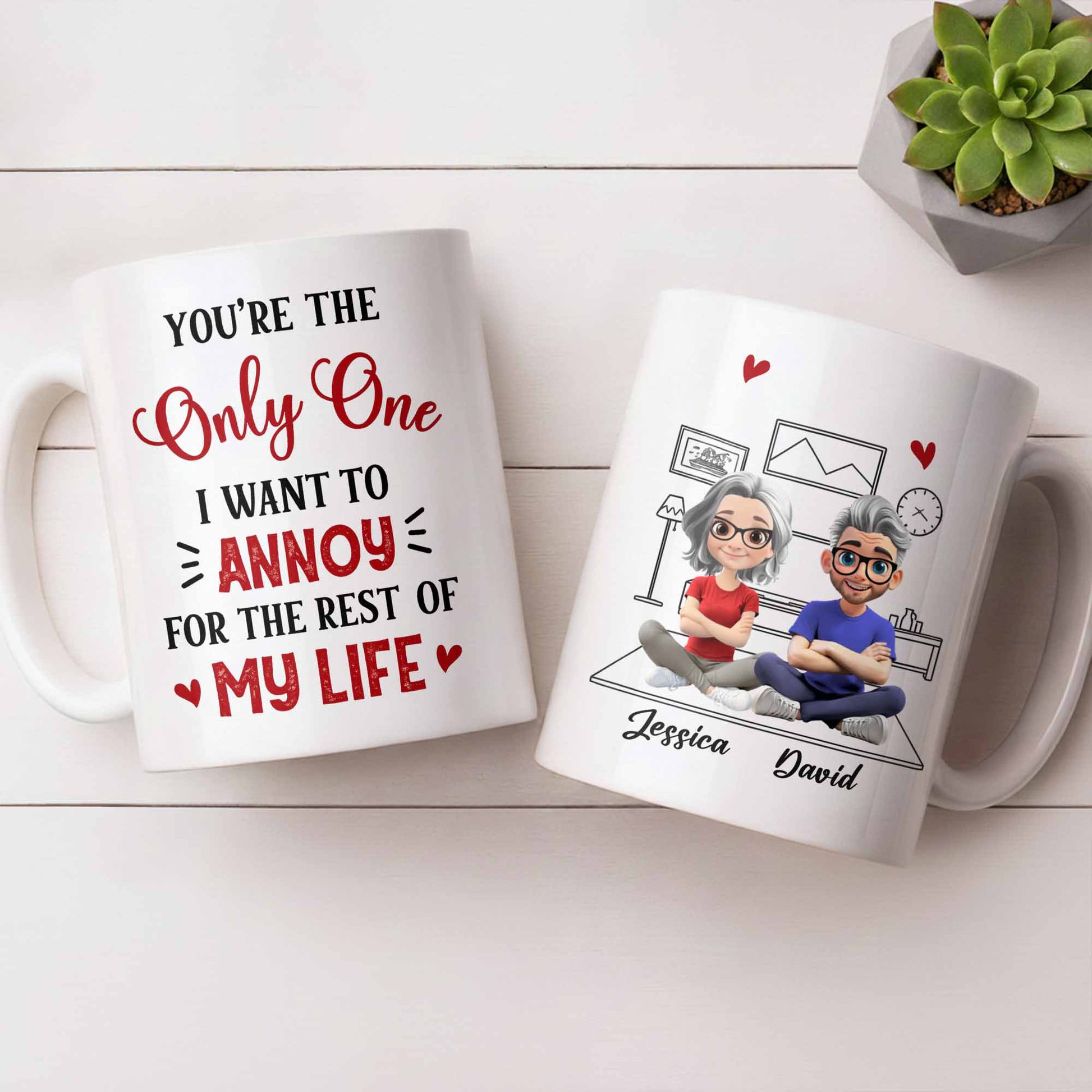 You're The Only One I Want To Annoy, Hearts