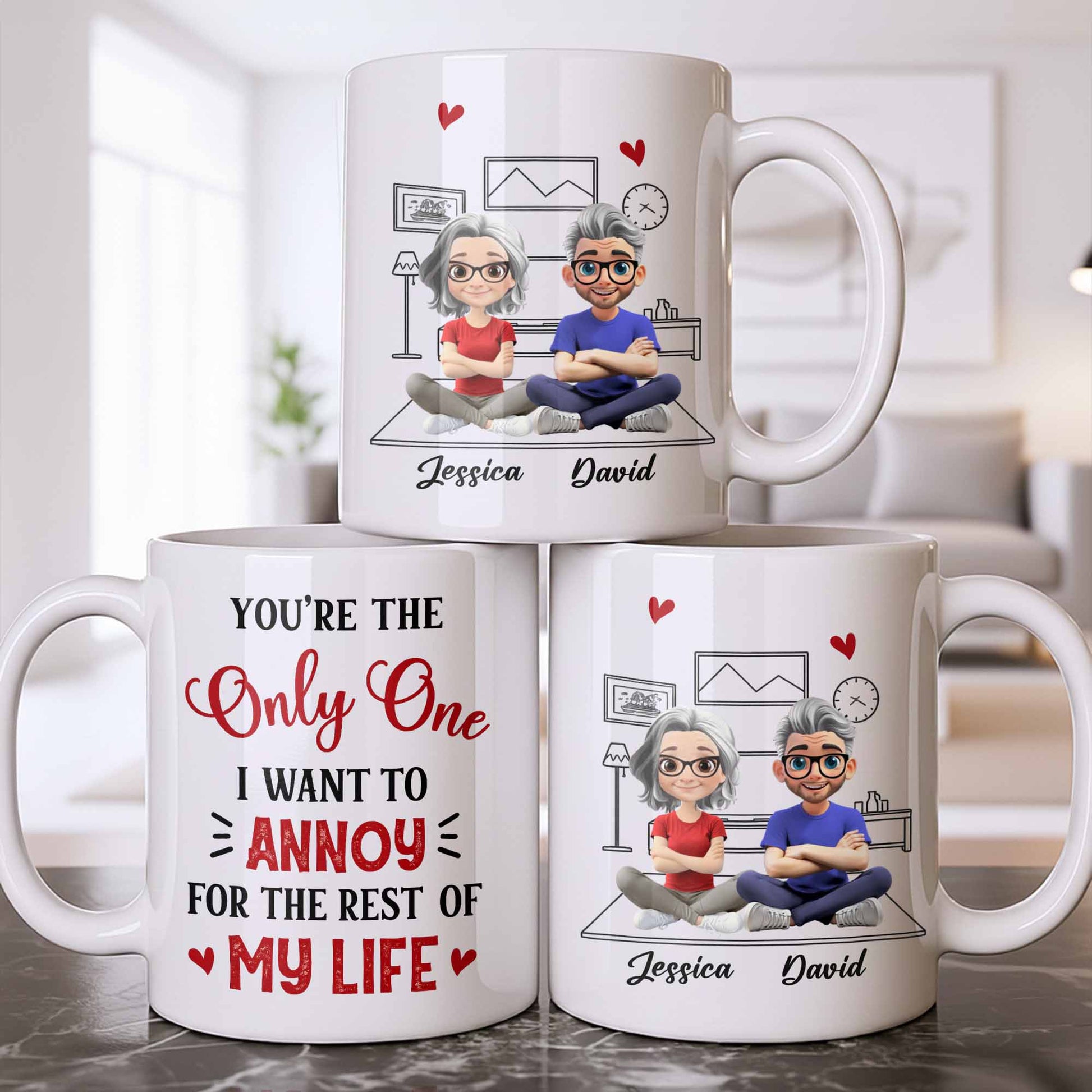 You're The Only One I Want To Annoy, Hearts