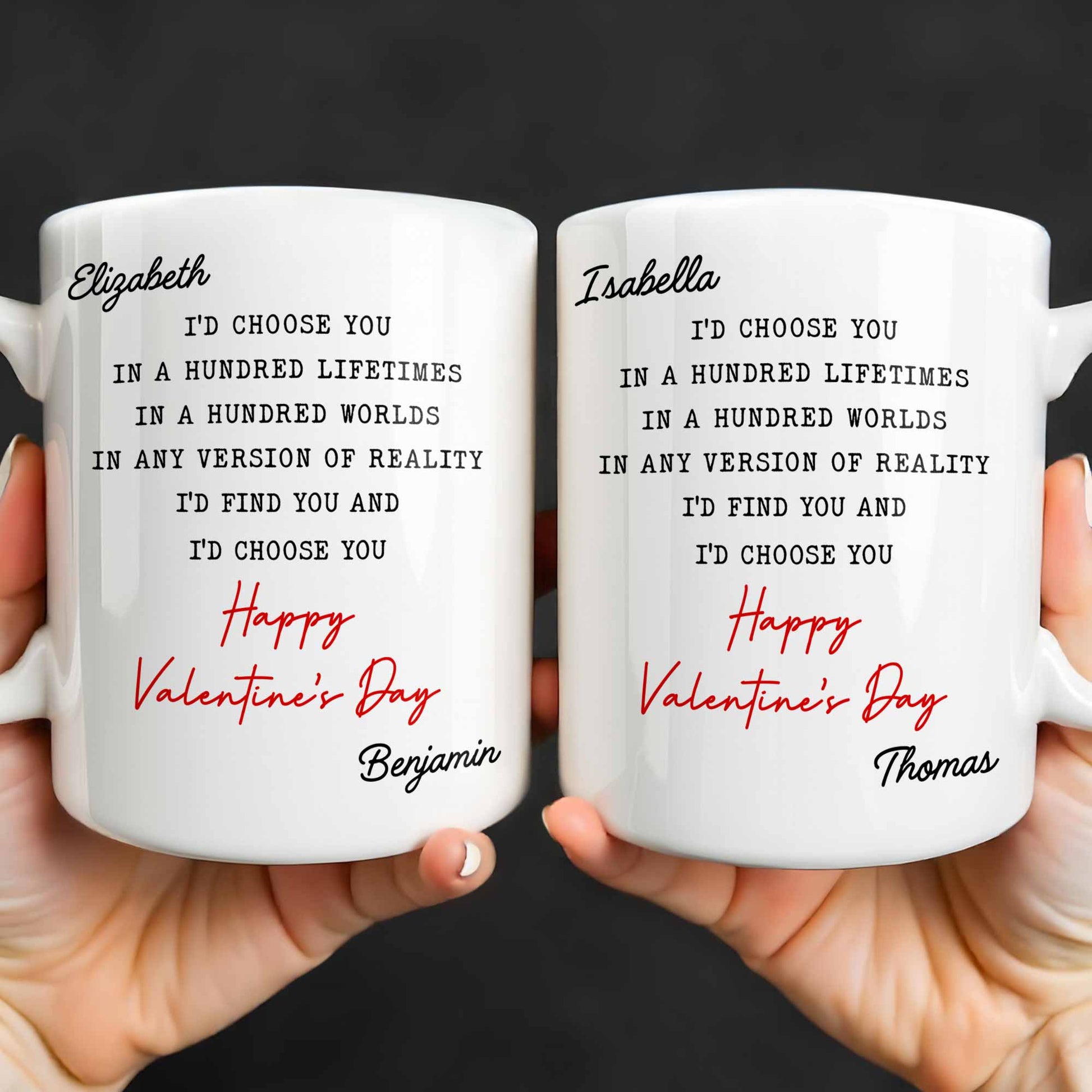 I'd Choose You In A Hundred Lifetimes, Romantic Love Message