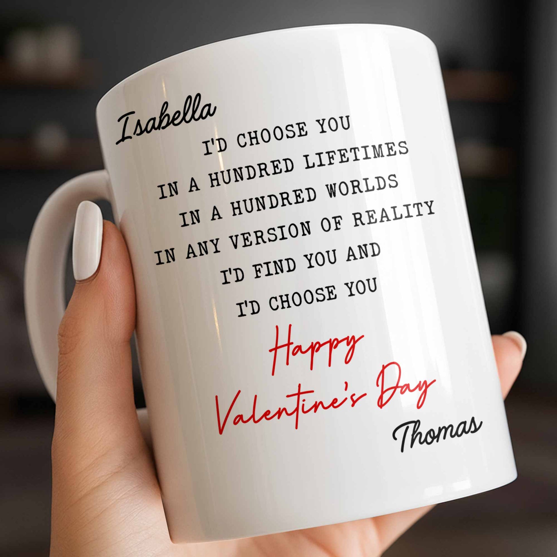 I'd Choose You In A Hundred Lifetimes, Romantic Love Message