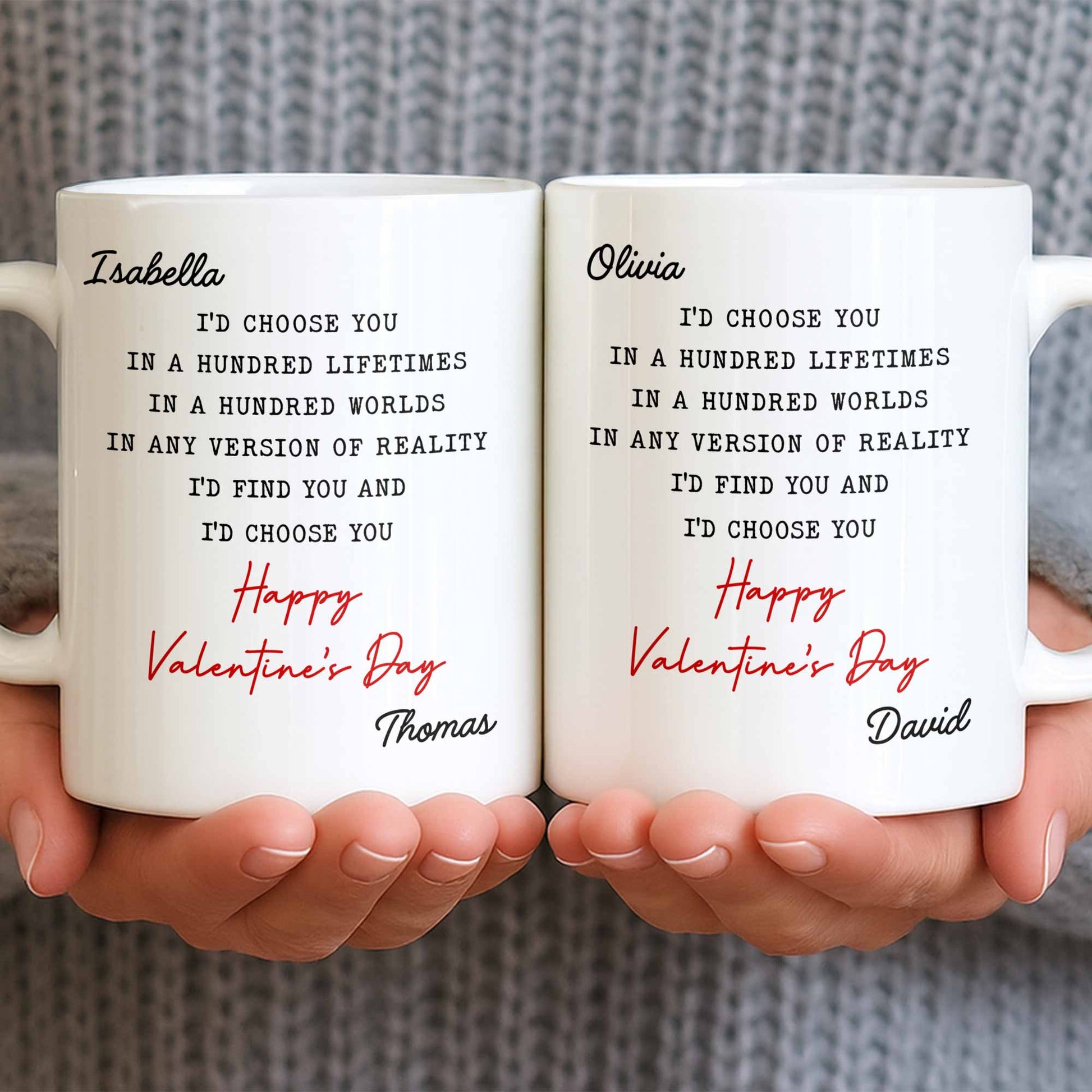 I'd Choose You In A Hundred Lifetimes, Romantic Love Message