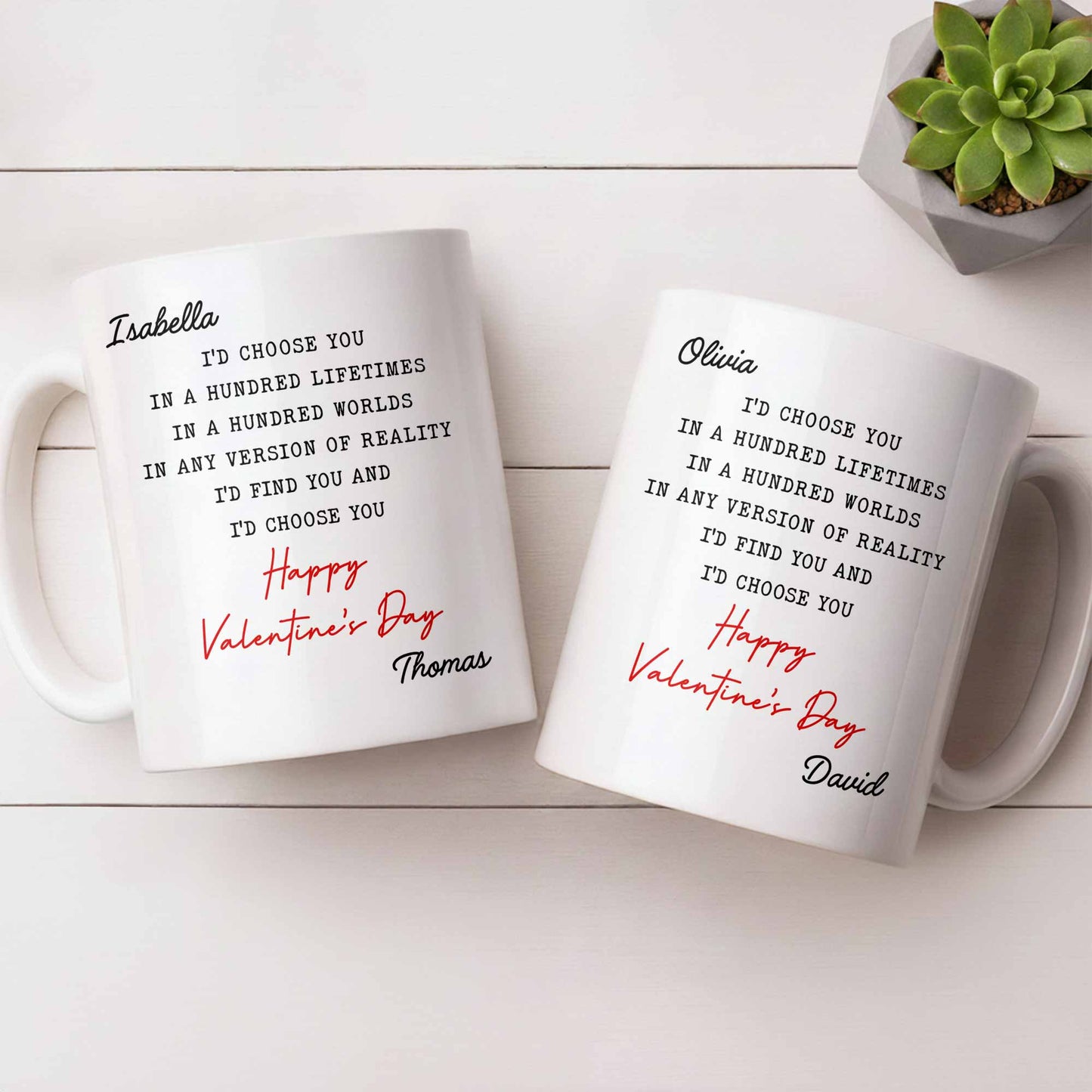 I'd Choose You In A Hundred Lifetimes, Romantic Love Message