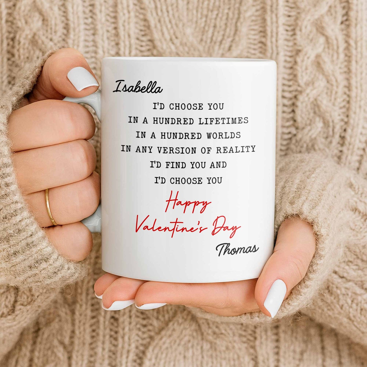 I'd Choose You In A Hundred Lifetimes, Romantic Love Message