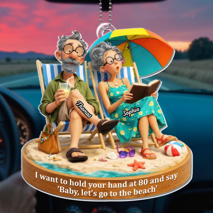 Hold Your Hand At 80, Let's Go To The Beach