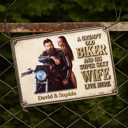 A Grumpy Old Biker And His Super Sexy Wife Live Here Motorcycle Couple