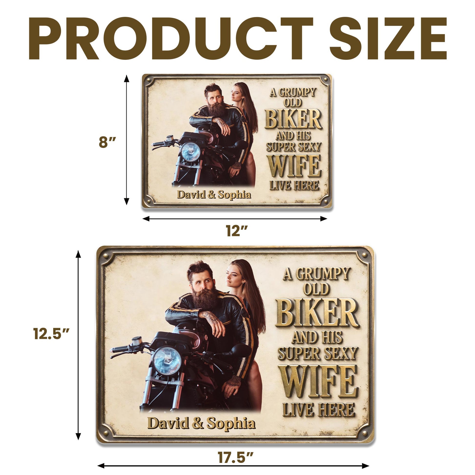 A Grumpy Old Biker And His Super Sexy Wife Live Here Motorcycle Couple