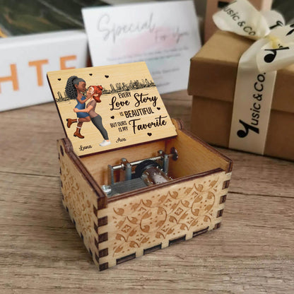 Every Love Story Is Beautiful But Ours Is My Favorite, City Skyline, Couple