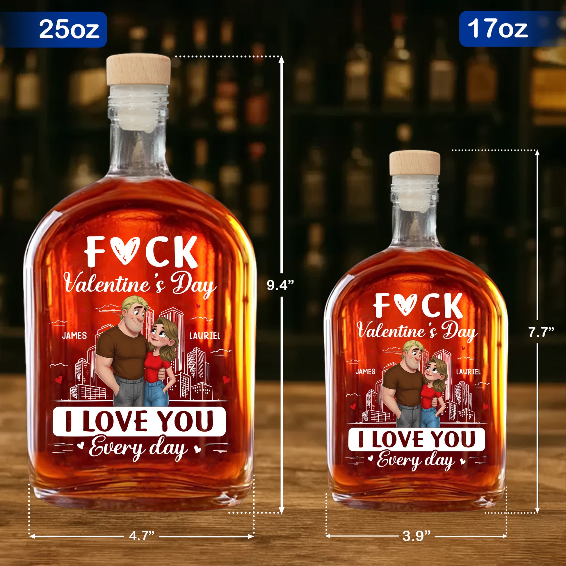 F*ck Valentine's Day I Love You Every Day, Couple Heart Design