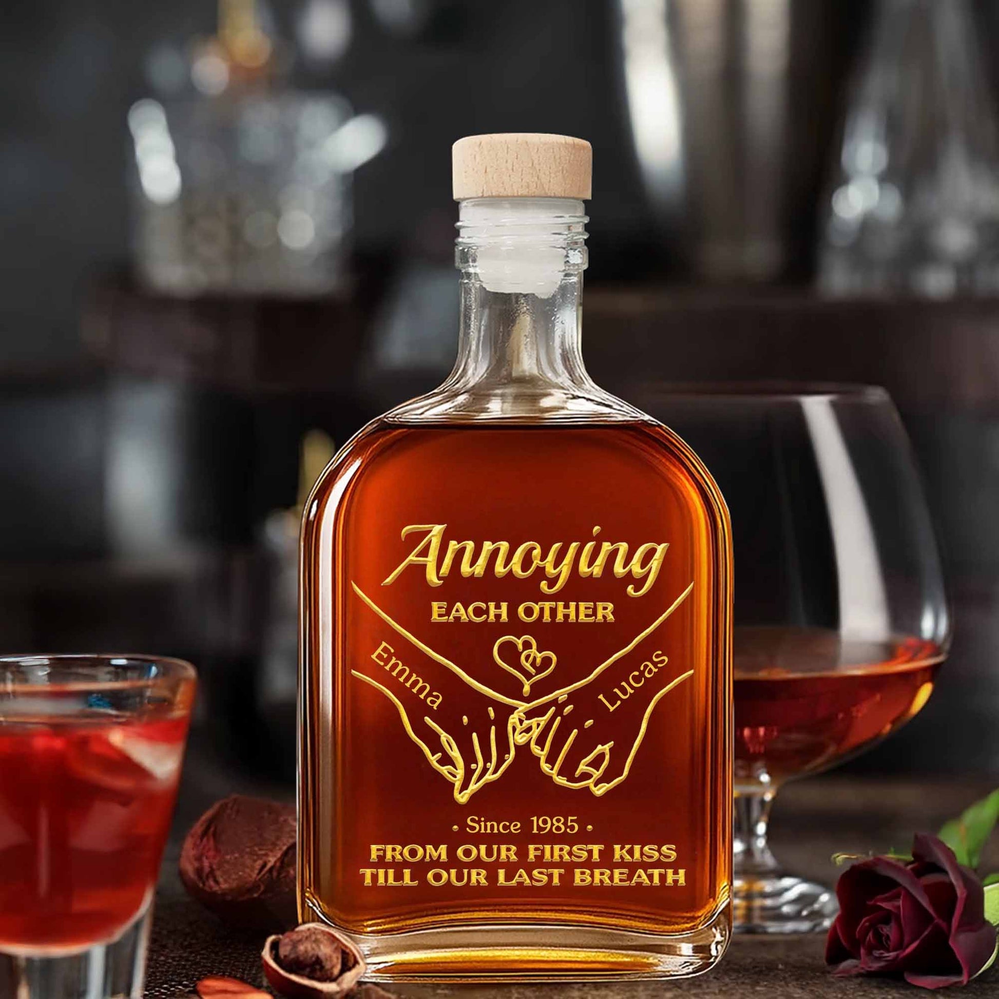 Annoying Each Other Holding Hands From Our First Kiss Till Our Last Breath