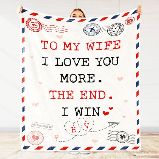 To My Wife, I Love You More. I Win