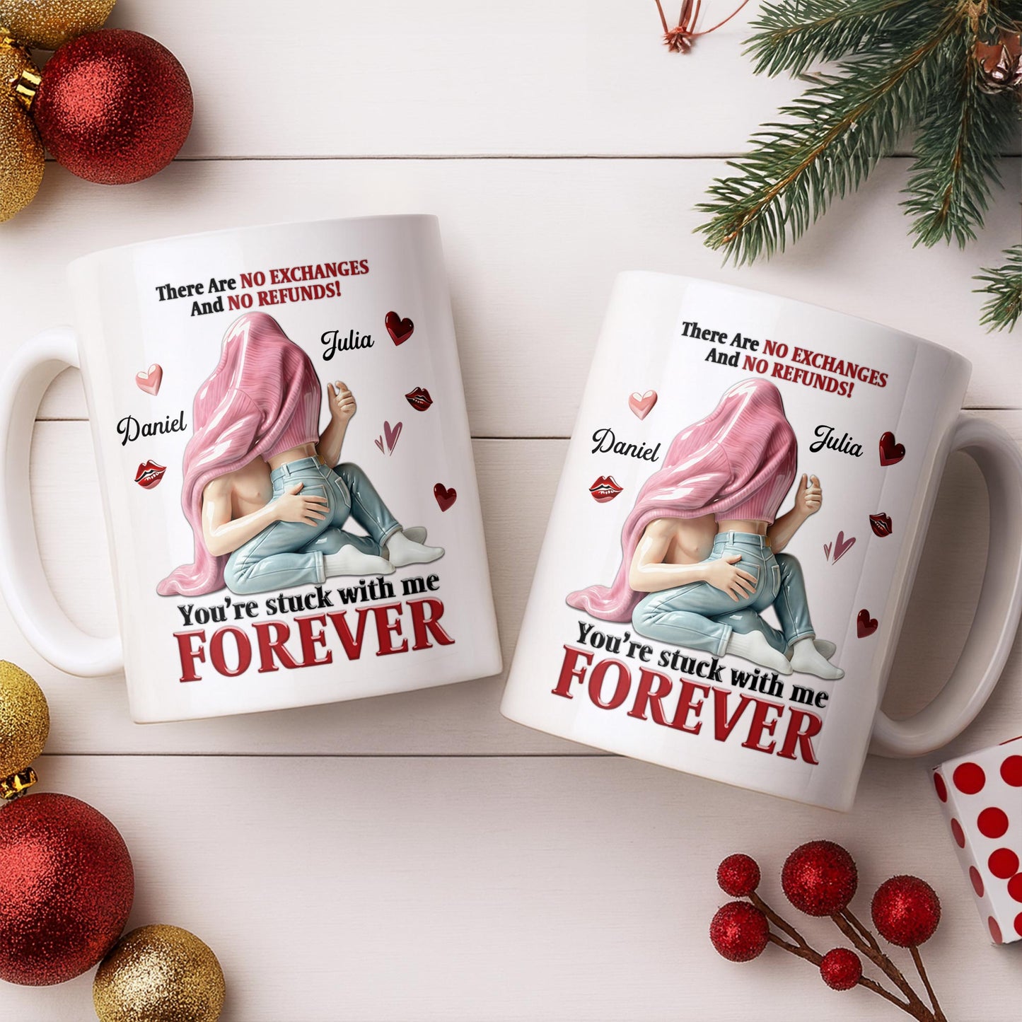 You're Stuck With Me Forever, Hearts and Lips