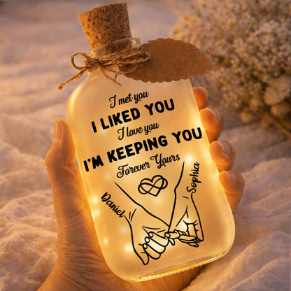 I Met You I Liked You Holding Hands And Calendar