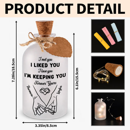 I Met You I Liked You Holding Hands And Calendar