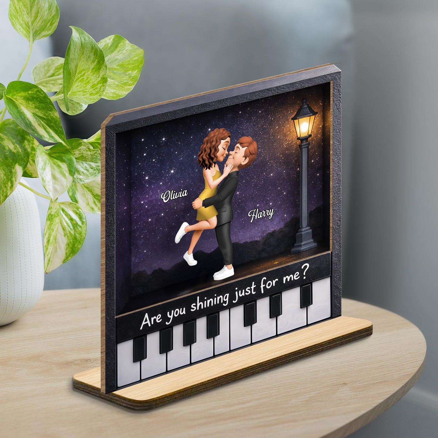 Are You Shining Just for Me With Stars and Couple