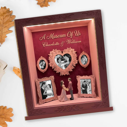 A Museum Of Us With Frames And Heart