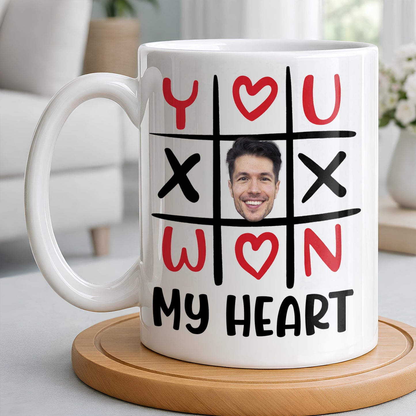 You Won My Heart With Tic-Tac-Toe And Hearts