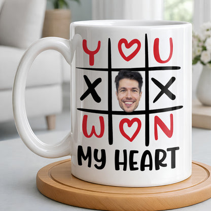 You Won My Heart With Tic-Tac-Toe And Hearts