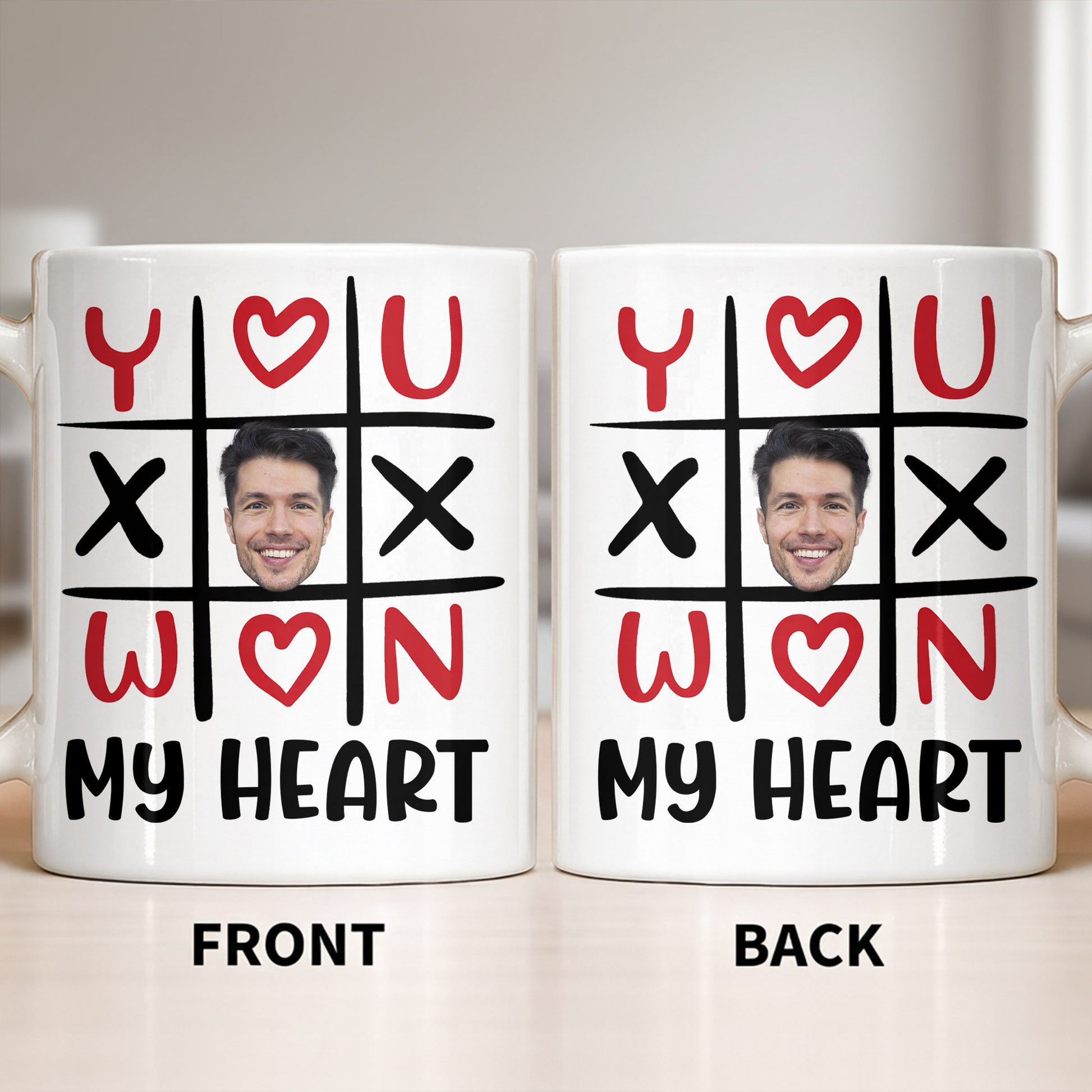 You Won My Heart With Tic-Tac-Toe And Hearts