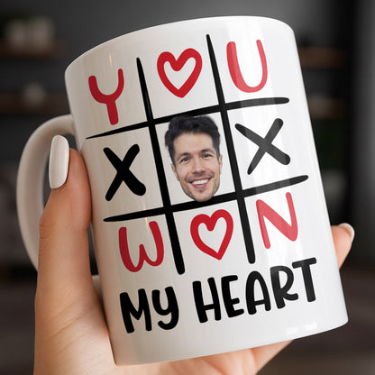 You Won My Heart With Tic-Tac-Toe And Hearts