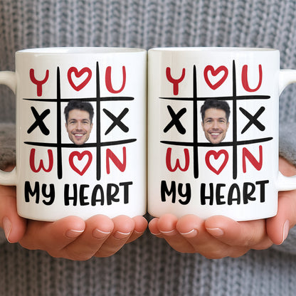You Won My Heart With Tic-Tac-Toe And Hearts