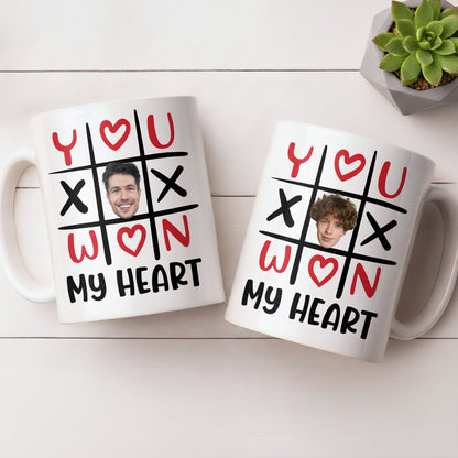 You Won My Heart With Tic-Tac-Toe And Hearts