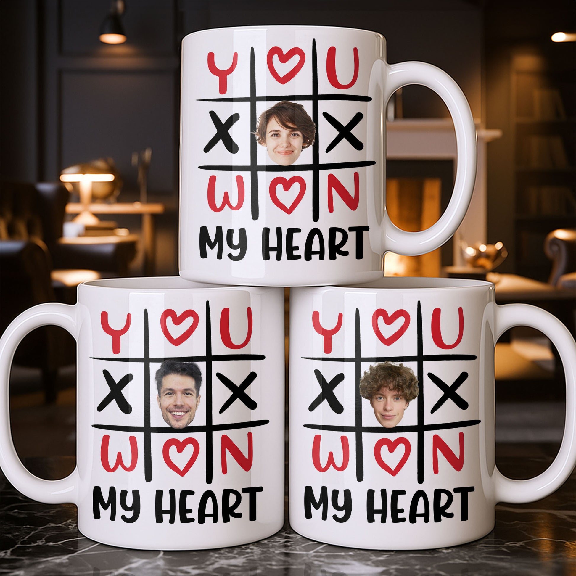 You Won My Heart With Tic-Tac-Toe And Hearts