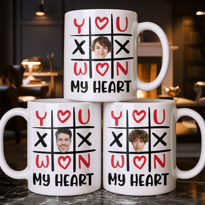 You Won My Heart With Tic-Tac-Toe And Hearts