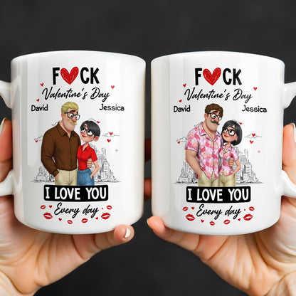 I Love You Every Day Hearts And Lip Prints