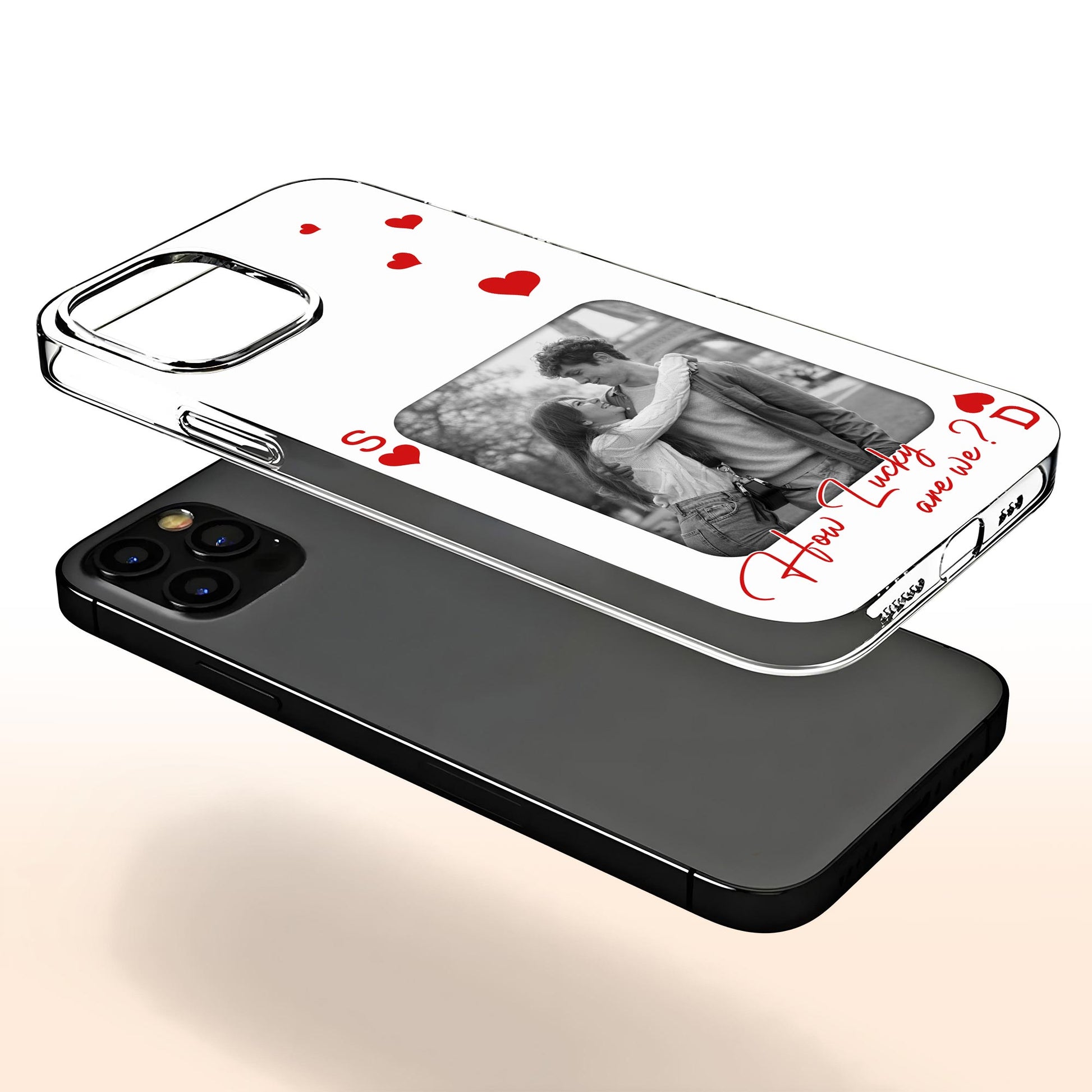 How Lucky Are We With Hearts and Eiffel Tower