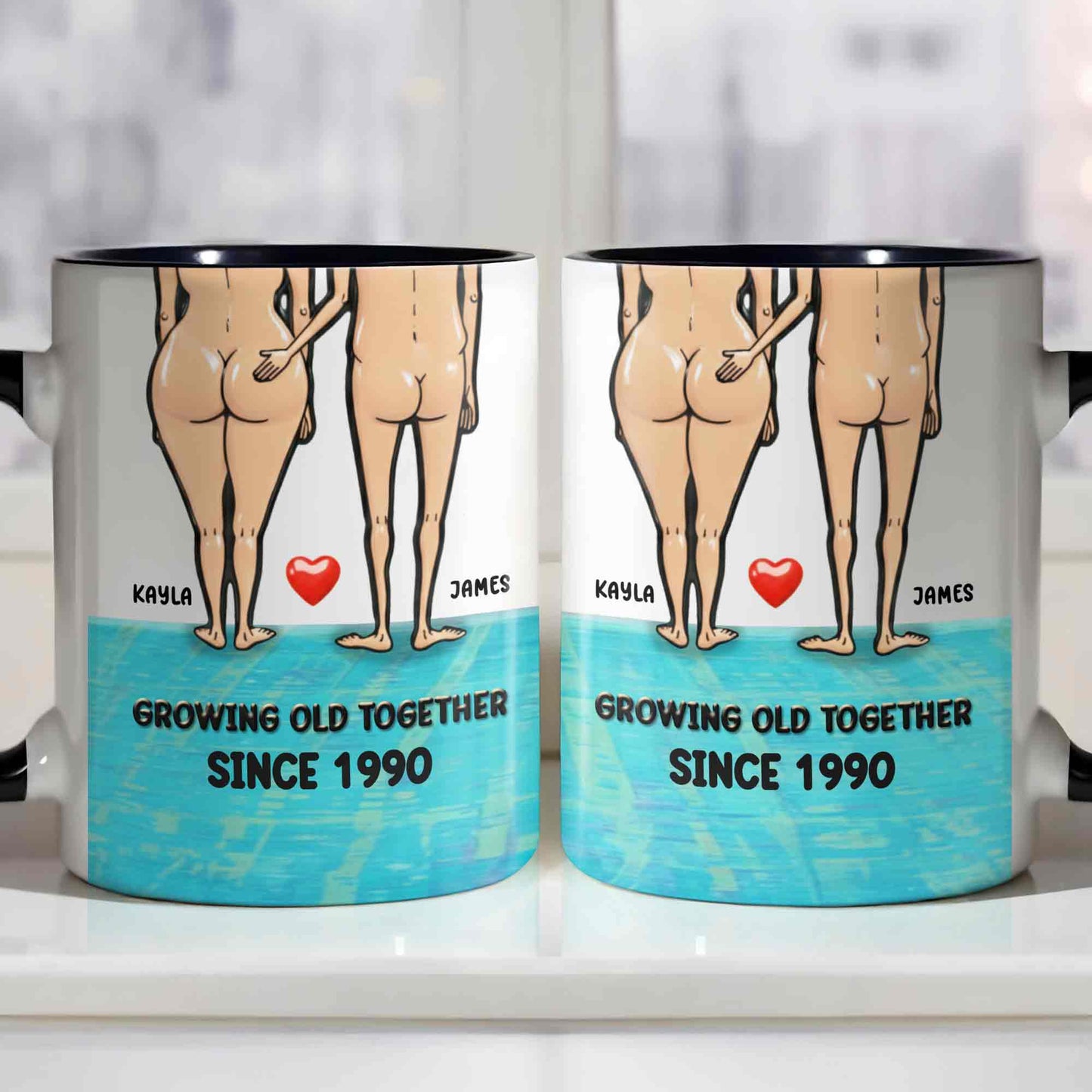 Growing Old Together, Heart And Couple