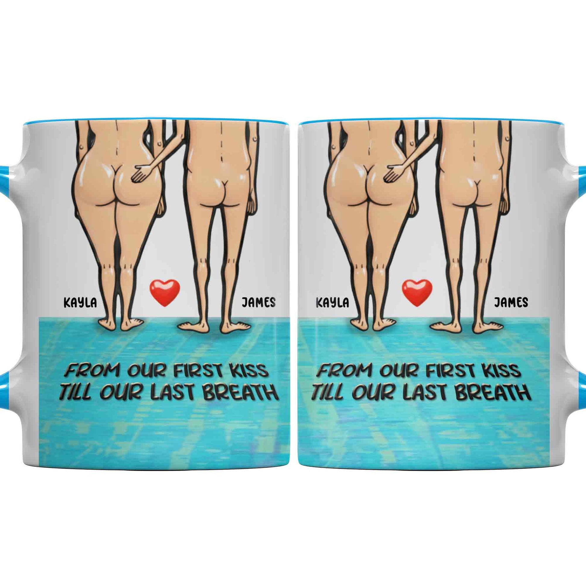 From Our First Kiss Till Our Last Breath, Couple And Heart