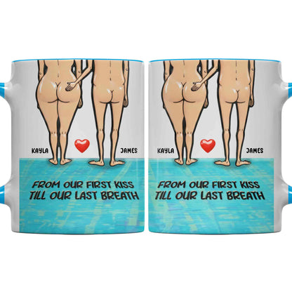 From Our First Kiss Till Our Last Breath, Couple And Heart