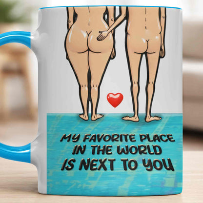 My Favorite Place In The World Is Next To You, Couple With Heart