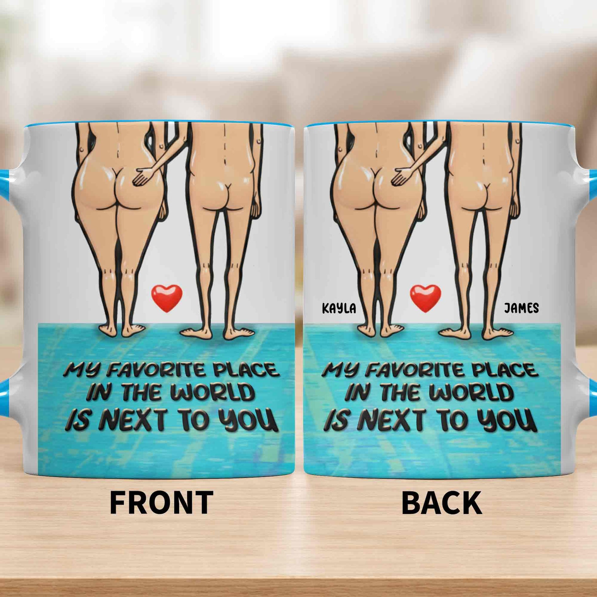 My Favorite Place In The World Is Next To You, Couple With Heart