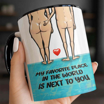 My Favorite Place In The World Is Next To You, Couple With Heart