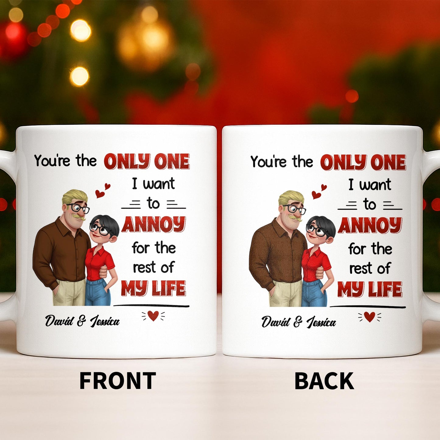 You're The Only One I Want To Annoy, Couple Design