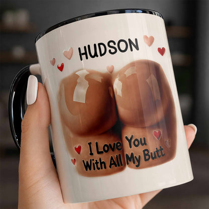 I Love You With All My Butt, Hearts Design