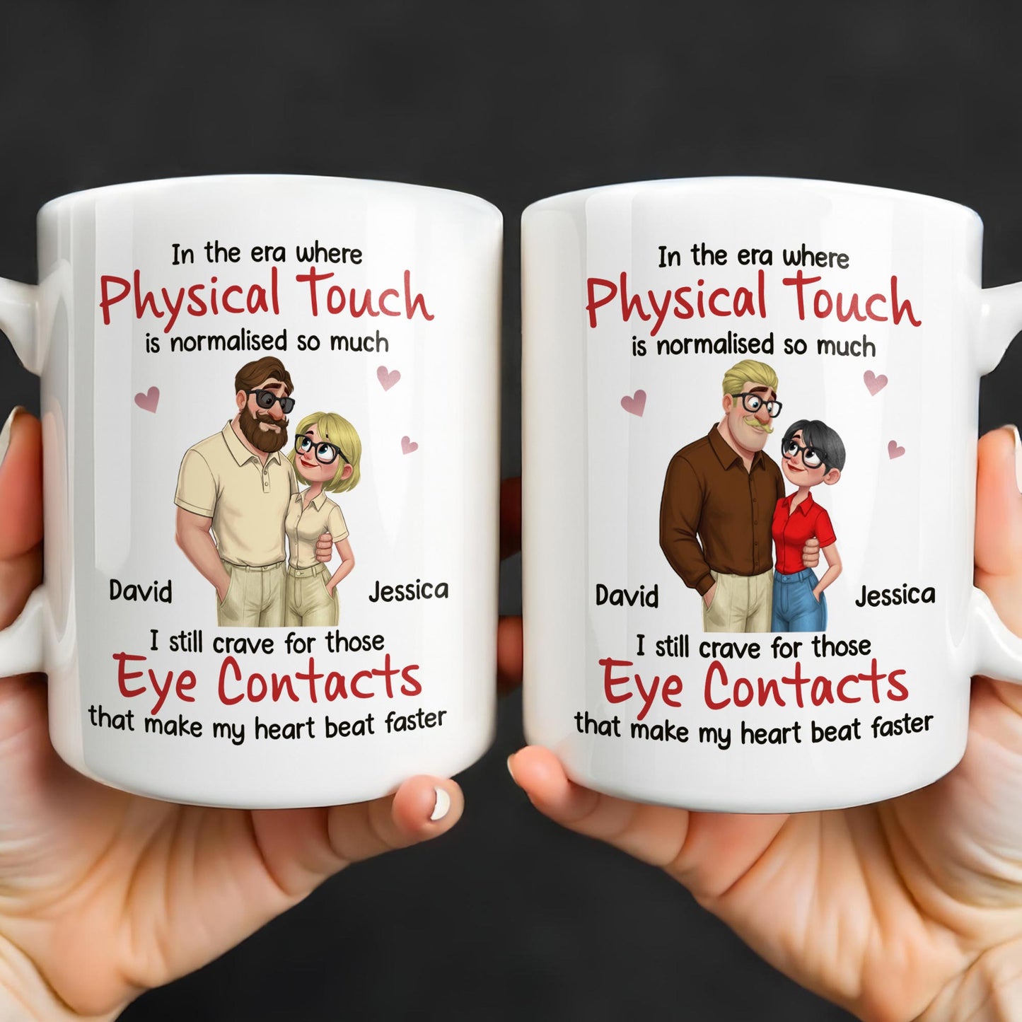 Physical Touch And Eye Contacts That Make Hearts Beat Faster