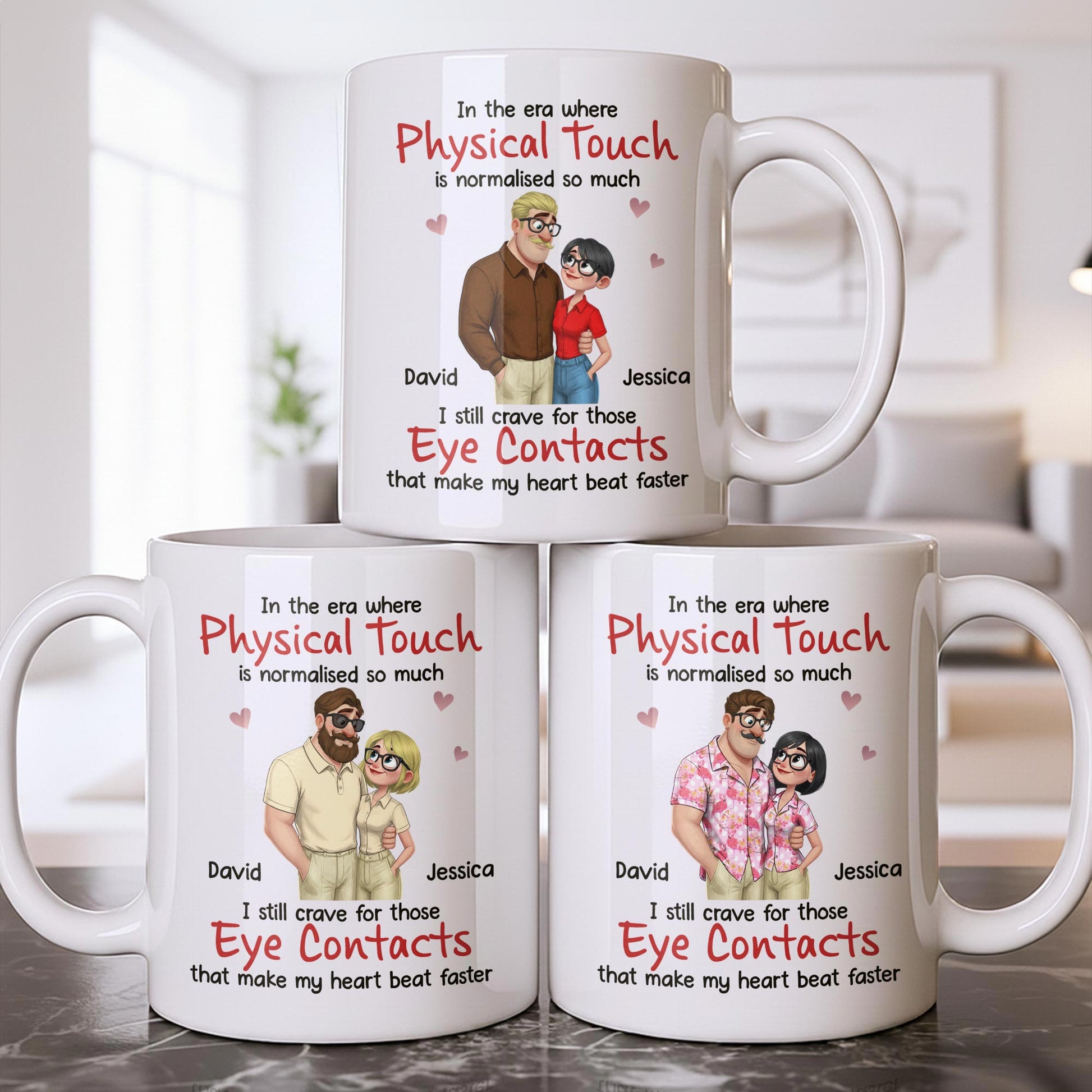 Physical Touch And Eye Contacts That Make Hearts Beat Faster