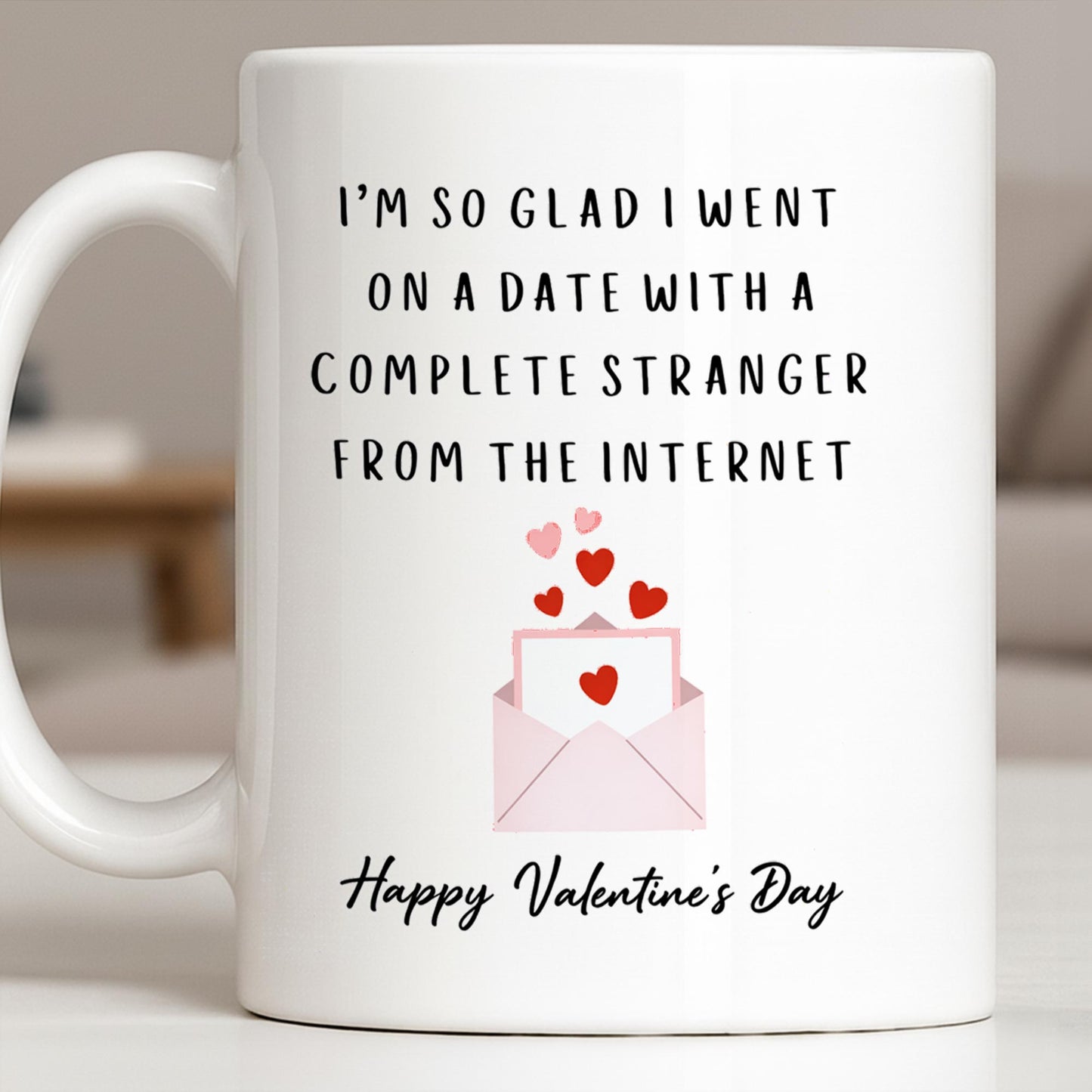 Glad I Went On A Date With A Complete Stranger, Hearts And Cityscape