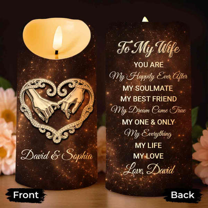 To My Husband You Are My Happily Ever After Holding Hands Heart