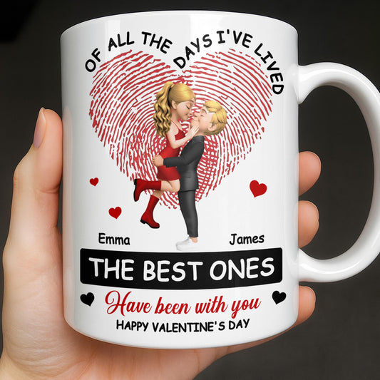 Of All The Days I've Lived, The Best Ones With Heart And Couple