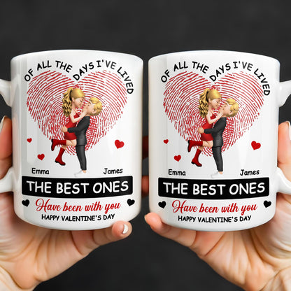 Of All The Days I've Lived, The Best Ones With Heart And Couple