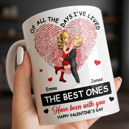 Of All The Days I've Lived, The Best Ones With Heart And Couple