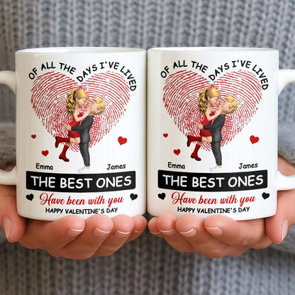 Of All The Days I've Lived, The Best Ones With Heart And Couple