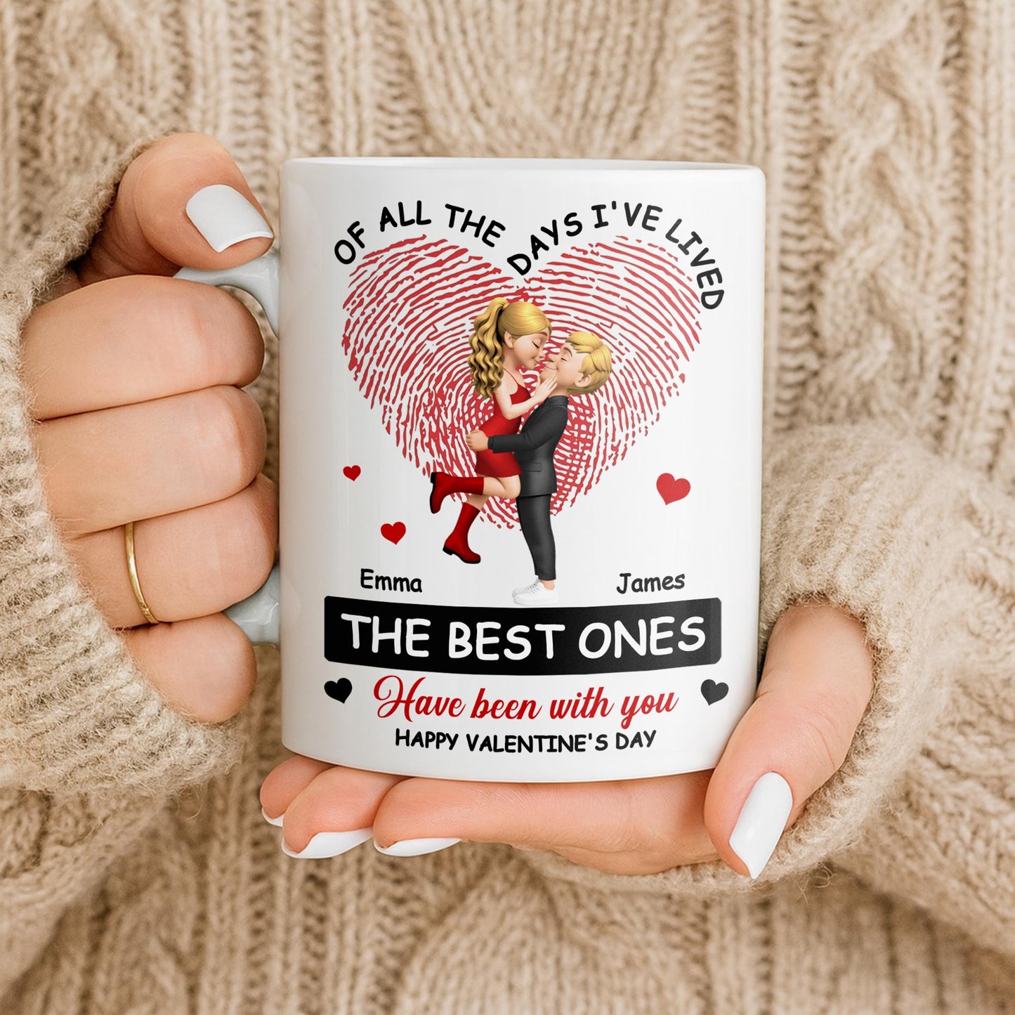 Of All The Days I've Lived, The Best Ones With Heart And Couple