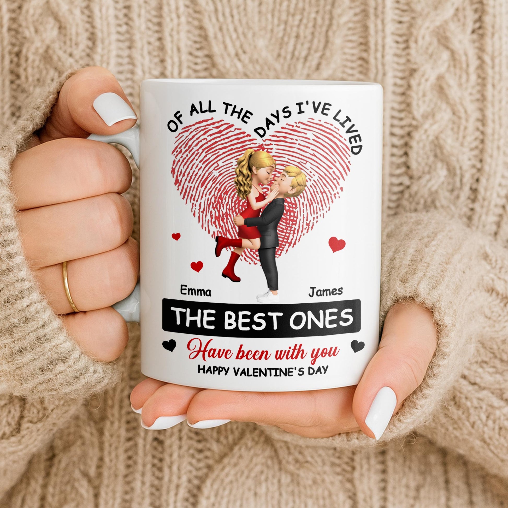 Of All The Days I've Lived, The Best Ones With Heart And Couple