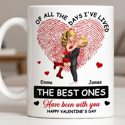 Of All The Days I've Lived, The Best Ones With Heart And Couple